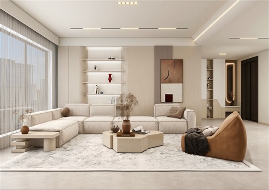 中海九樾170平米現(xiàn)代簡約效果圖 中海九樾170平米現(xiàn)代簡約效果圖