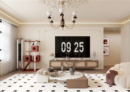 盛世西城130㎡ | 住進(jìn)這個中古奶油風(fēng)的家，推門那一刻幸福感爆棚！