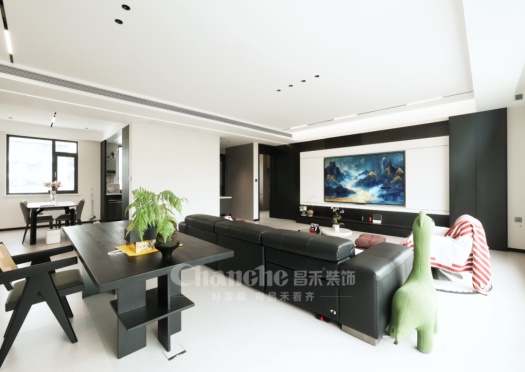 吳忠天宸灣·完工實(shí)景 | 越簡單越高級！黑白極簡風(fēng)完美落地~